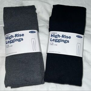 Old Navy High Rise Leggings Two Pack